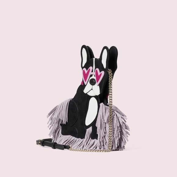 LAST ONE! NWT KATE SPADE FRENCH BULLDOG BAG - Picture 3 of 5